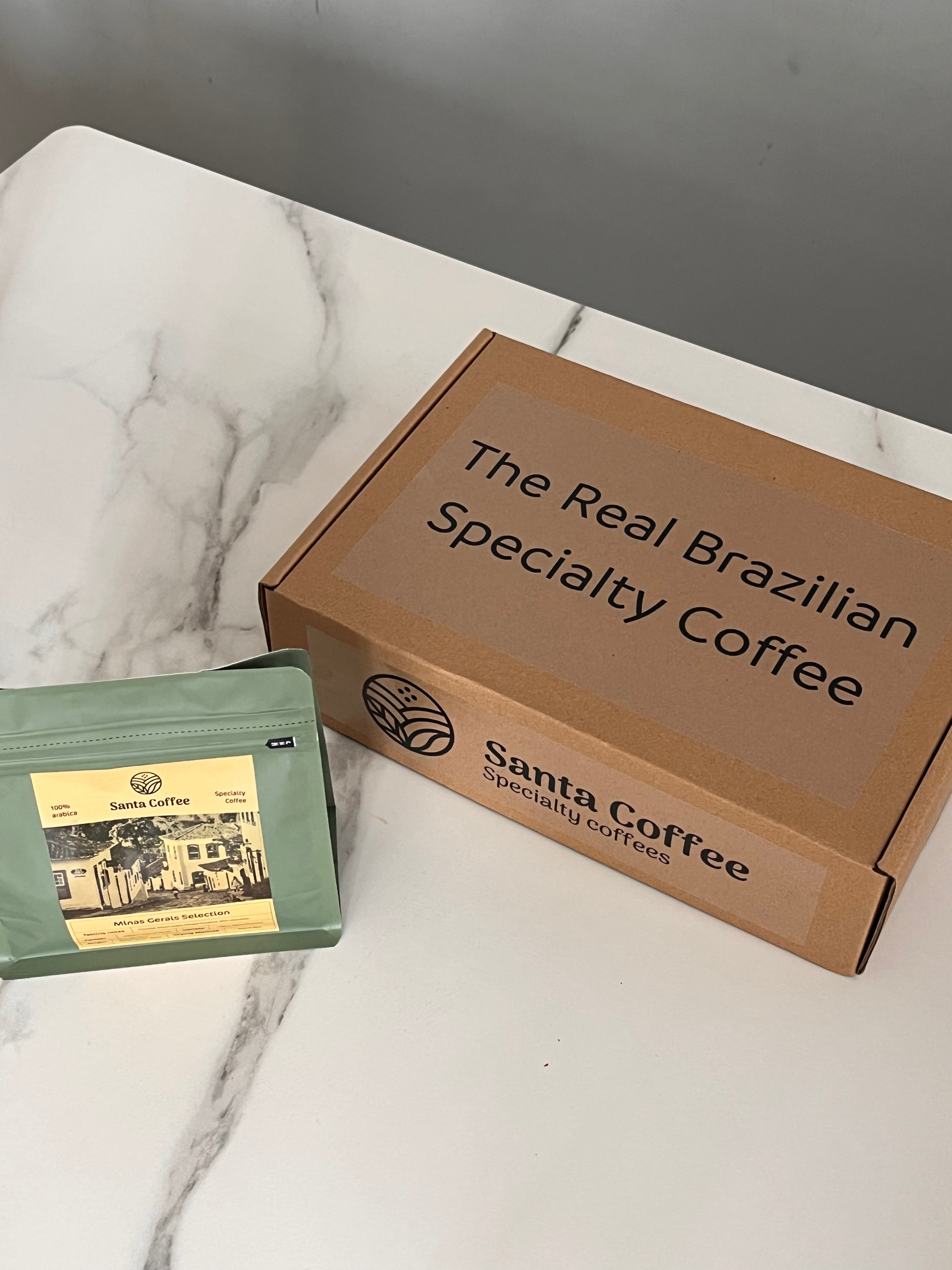 Minas Gerais Medium Light Roast Coffee Bean Selection - 250g
