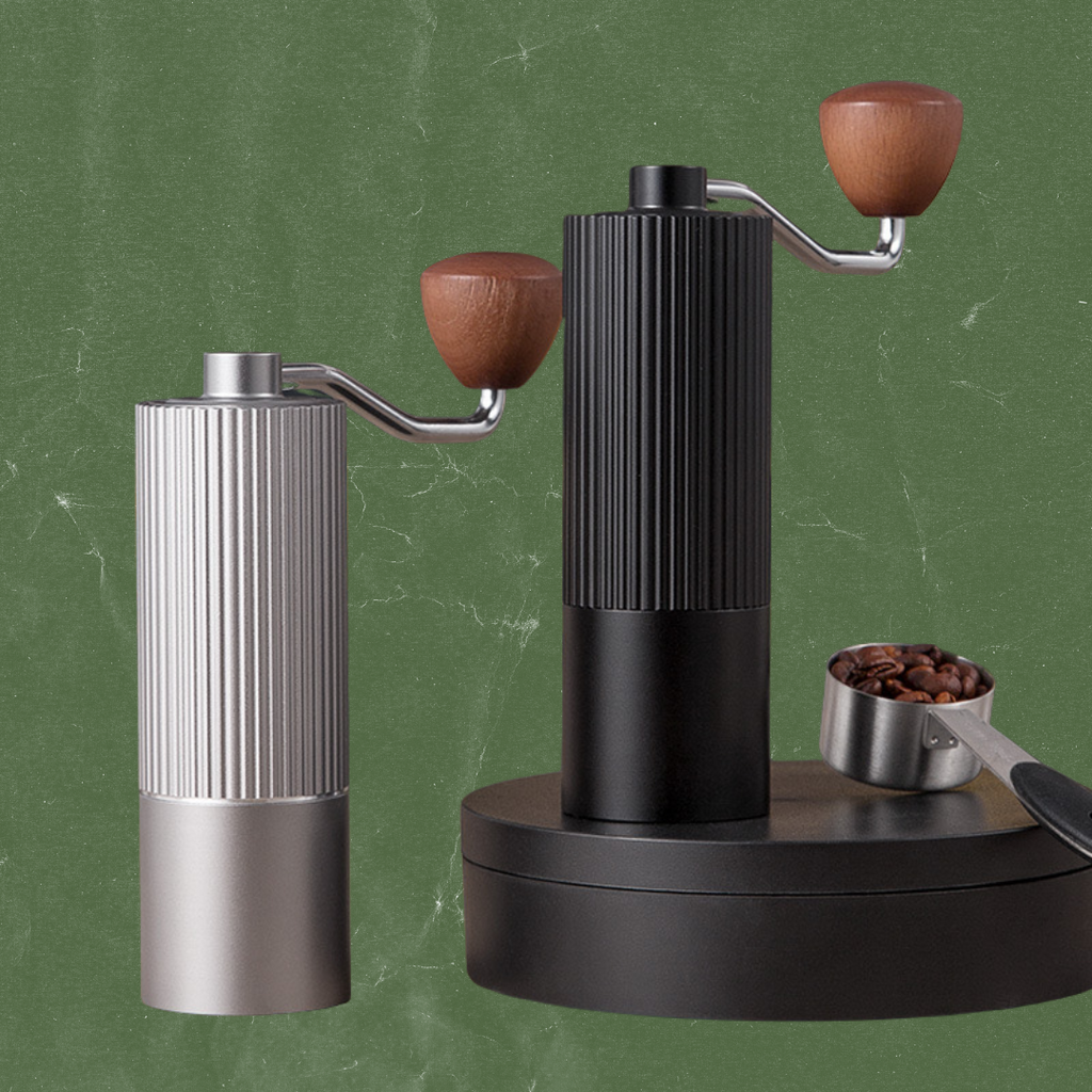 Premium Hand Coffee Grinder (Gunmetal Gray – 7-Core Version)